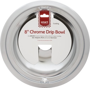 FrigidaireSmart Choice 8" Chrome Drip Bowl, Fits Specific