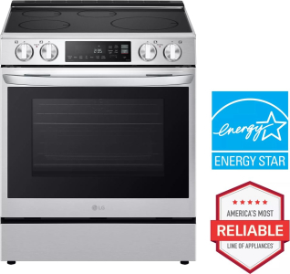 LG Appliances6.3 cu. ft. Smart Induction Slide-in Range with ProBake Convection&reg; and Air Fry