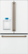 Caf(eback)™ ENERGY STAR® 27.7 Cu. Ft. Smart French-Door Refrigerator with Hot Water Dispenser