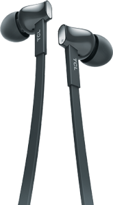 TclTCL Shadow Black In-ear Headphones with Mic - MTRO100BK