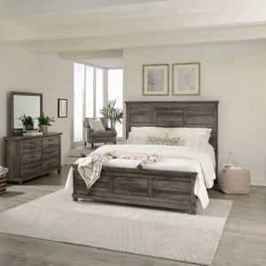 Liberty Furniture IndustriesOpt Queen Panel Bed, Dresser & Mirror