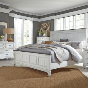 Liberty Furniture IndustriesQueen Panel Bed, Dresser & Mirror, Chest
