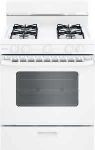Hotpoint30" Free-Standing Gas Range with Cordless Battery Ignition