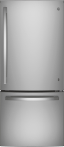 GEENERGY STAR&reg; 20.9 Cu. Ft. Bottom-Freezer Refrigerator