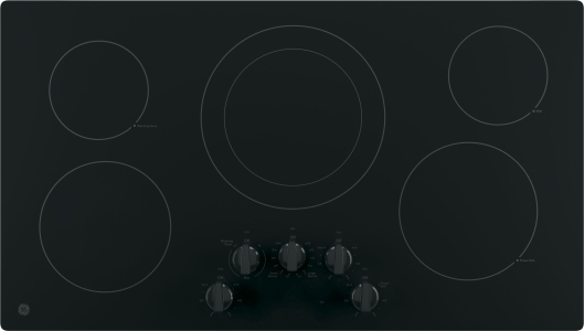 GE36" Built-In Knob Control Electric Cooktop