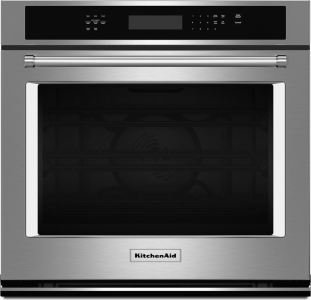 KitchenAid27" Single Wall Oven with Even-Heat&trade; True Convection