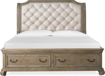 Magnussen HomeComplete Cal.King Sleigh Storage Bed