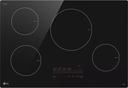 LG Appliances30" Smart Induction Cooktop with UltraHeat&trade; 4.3kW Element