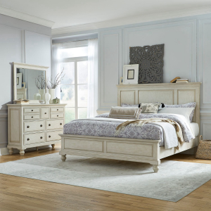 Liberty Furniture IndustriesQueen Panel Bed, Dresser & Mirror