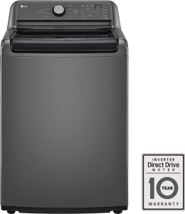 LG Appliances5.0 cu. ft. Top Load Energy Star Washer with Impeller, TurboDrum&trade;, SlamProof&reg; Glass Lid, & Water Plus