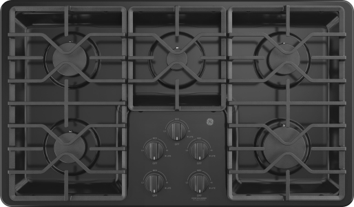 GE36" Built-In Gas Cooktop with Dishwasher-Safe Grates