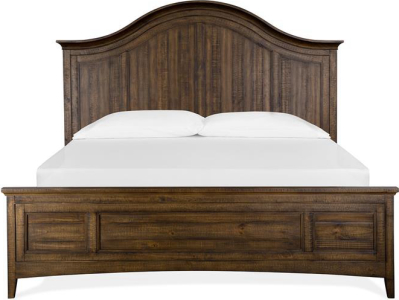 Magnussen HomeComplete King Arched Bed with Storage Rails