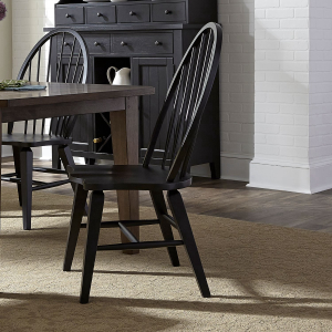Liberty Furniture IndustriesWindsor Back Side Chair - Black