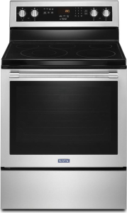 Maytag30-Inch Wide Electric Range With True Convection And Power Preheat - 6.4 Cu. Ft.