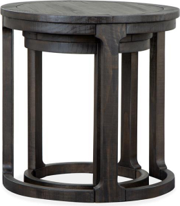 Magnussen HomeRound Nesting End Table