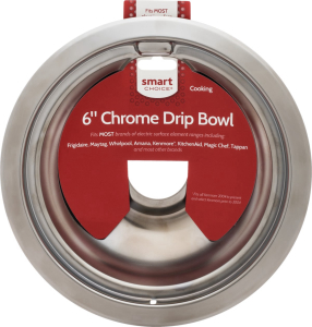 FrigidaireSmart Choice 6" Chrome Drip Bowl, Fits Most