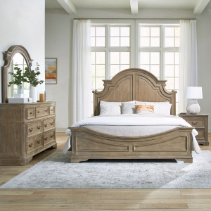 Liberty Furniture IndustriesQueen Panel Bed, Dresser & Mirror, Night Stand