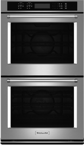 KitchenAid27" Double Wall Oven with Even-Heat&trade; True Convection
