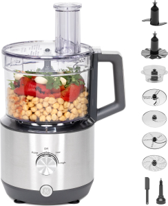 GE12-Cup Food Processor with Accessories