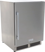 Avanti ELITE Series Commercial Outdoor Refrigerator - Stainless Steel / 5.4 cu. ft.