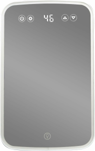 Danby7.4L Mini Fridge with Mirror & Light in White