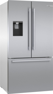 Bosch500 Series French Door Bottom Mount Refrigerator 36" Easy clean stainless steel B36FD50SNS
