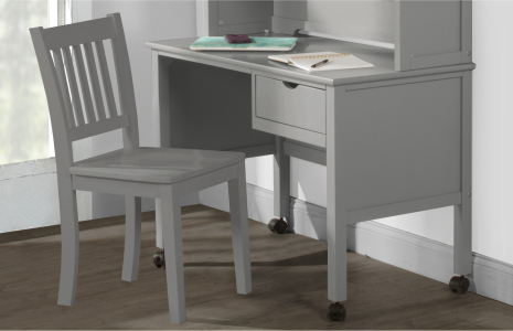 Hillsdale FurnitureSchoolhouse 4. Desk and Chair in Gray