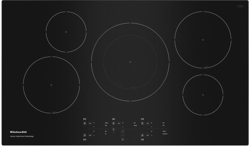 KitchenAid36-Inch 5-Element Sensor Induction Cooktop