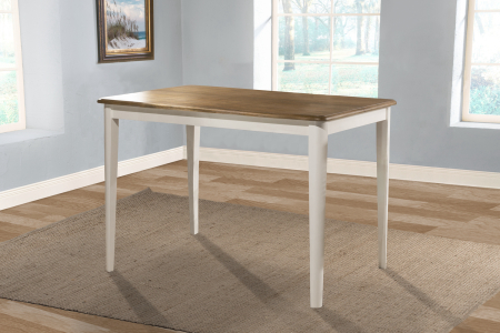 Hillsdale FurnitureCounter Bayberry Wood Counter Height Table in White