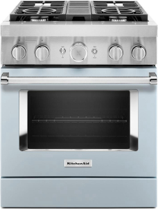 KitchenAid30'' Smart Commercial-Style Dual Fuel Range with 4 Burners
