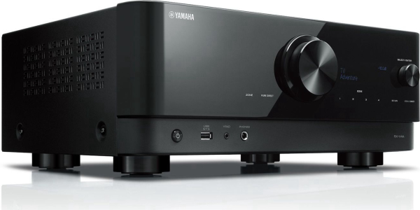 YamahaRX-V4A Black 5.2-Channel AV Receiver with 8K HDMI and MusicCast