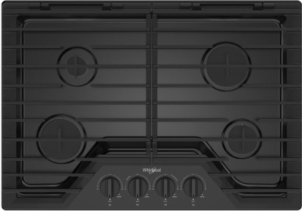 Whirlpool30-inch Gas Cooktop with EZ-2-Lift&trade; Hinged Cast-Iron Grates