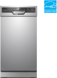 Element ApplianceElement 18" Front Control Built-In Dishwasher - Stainless Steal (ENB6631PEBS)
