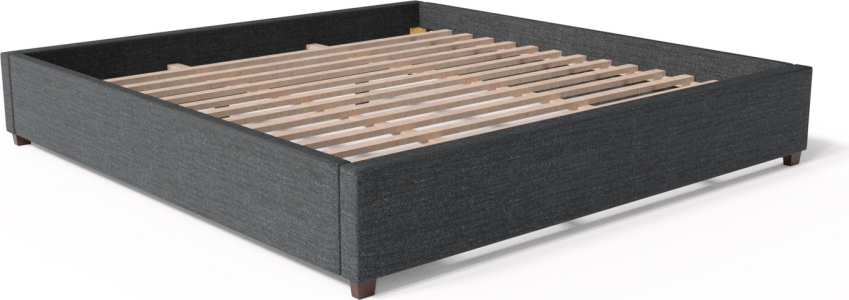 MaloufEastman Platform Bed Base - Cal King in Charcoal