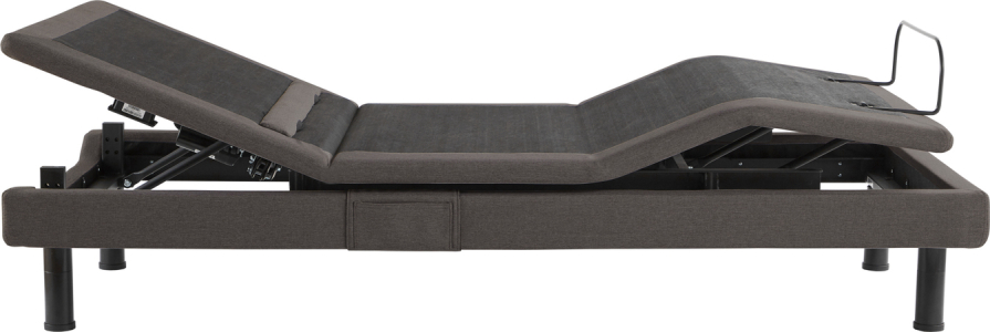 MaloufS755 Adjustable Base - Twin XL in Charcoal