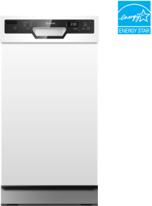 Element ApplianceElement 18" Front Control Built-In Dishwasher - White (ENB6631PEBW)