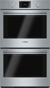 Bosch500 Series, 30", Double Wall Oven, SS, EU conv./Thermal, Knob Control
