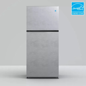 Element ApplianceElement 18.1 cu. ft. Top Freezer Refrigerator - Stainless Look