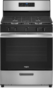 Whirlpool5.1 Cu. Ft. Freestanding Gas Range with Edge to Edge Cooktop