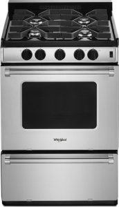 Whirlpool24-inch Freestanding Gas Range with Sealed Burners