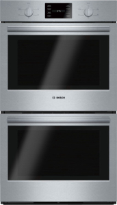 Bosch500 Series, 30", Double Wall Oven, SS, Thermal/Thermal, Knob Control