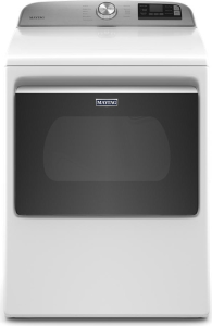 MaytagSmart Top Load Electric Dryer with Extra Power Button - 7.4 cu. ft.