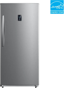 Element ApplianceElement 13.8 cu. ft. Upright Convertible Freezer / Refrigerator - Stainless Steel, ENERGY STAR (EUF14CECS)