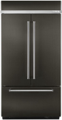 24.2 Cu. Ft. 42" Width Built-In Stainless French Door Refrigerator with Platinum Interior Design