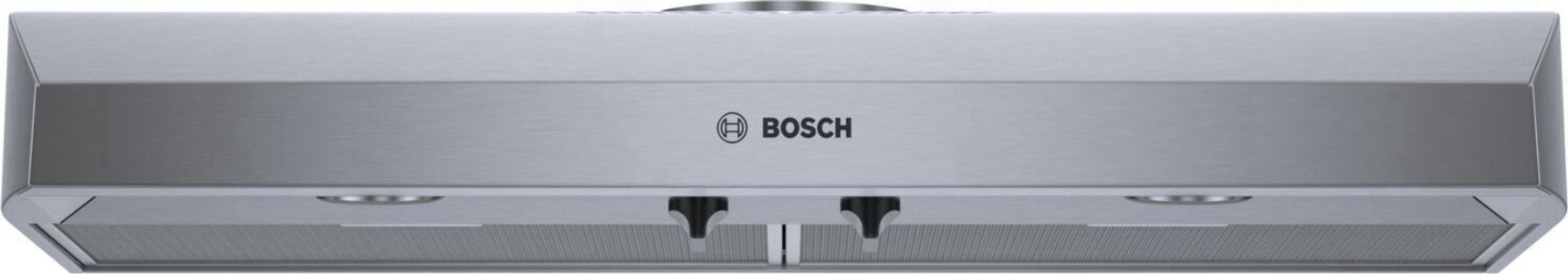 Bosch500 Series, 36" Under-cabinet Hood, 400 CFM, Halogen lights, Stnls
