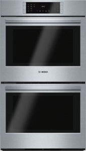 Bosch800 Series, 30", Double Wall Oven, SS, EU conv./Thermal, Touch Control