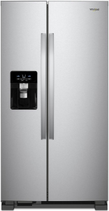 Whirlpool33-inch Wide Side-by-Side Refrigerator - 21 cu. ft.