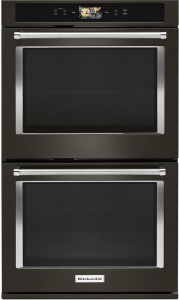 KitchenAidSmart Oven+ 30" Double Oven with Powered Attachments and PrintShield&trade; Finish