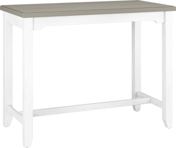 Hillsdale FurnitureCounter Clarion Wood Dining Table in Distressed Gray