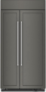 KitchenAid25.5 Cu Ft. 42" Built-In Side-by-Side Refrigerator with Panel-Ready Doors